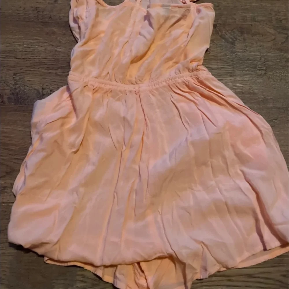 H&M peach romper XS